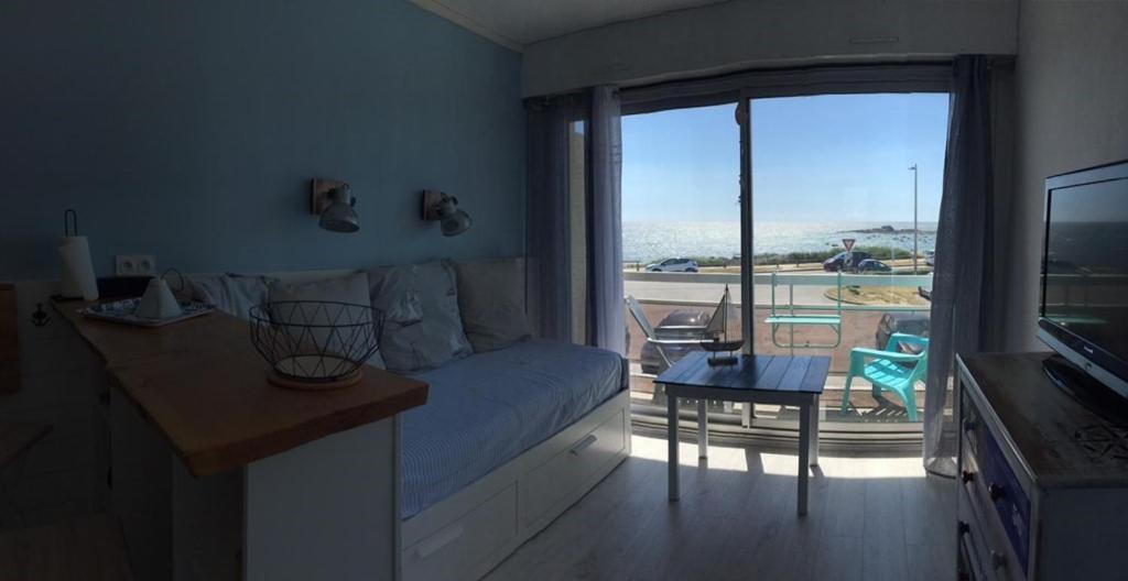 Studio Face A La Mer Apartment เปลอเมอร์ ภายนอก รูปภาพ